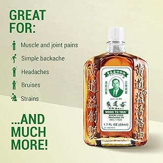 Case Set - Dozen Wong to Yick Essential Medicated Oil - 12 Chai Dau Nong Xoa Bop Xuong Khop - 50mL per Bottle with 12 Bottles per Order - Product of Hong Kong