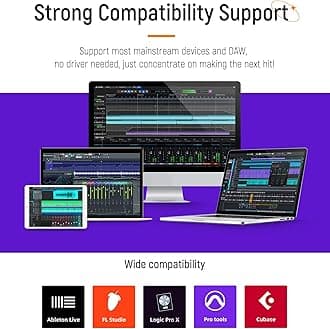 Synido Beat Maker Machine with 16 RGB Backlit Beat Pads, TempoPAD USB Portable MIDI Drum Pad Controller, 4 Assignable Knobs, for Beginner Music Production, Black