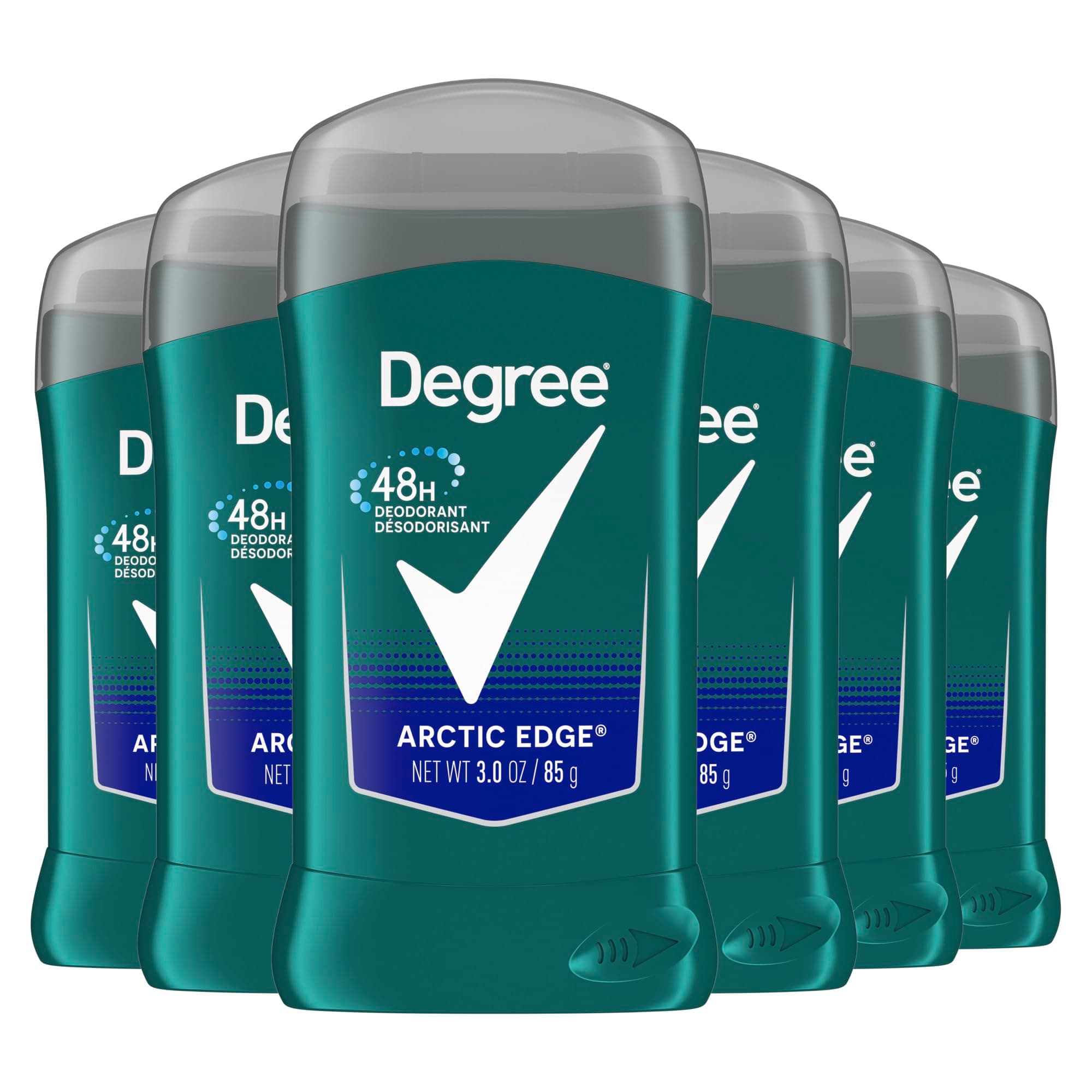 Men Extra Fresh Deodorant, Arctic Edge, 3 oz (6 pack)