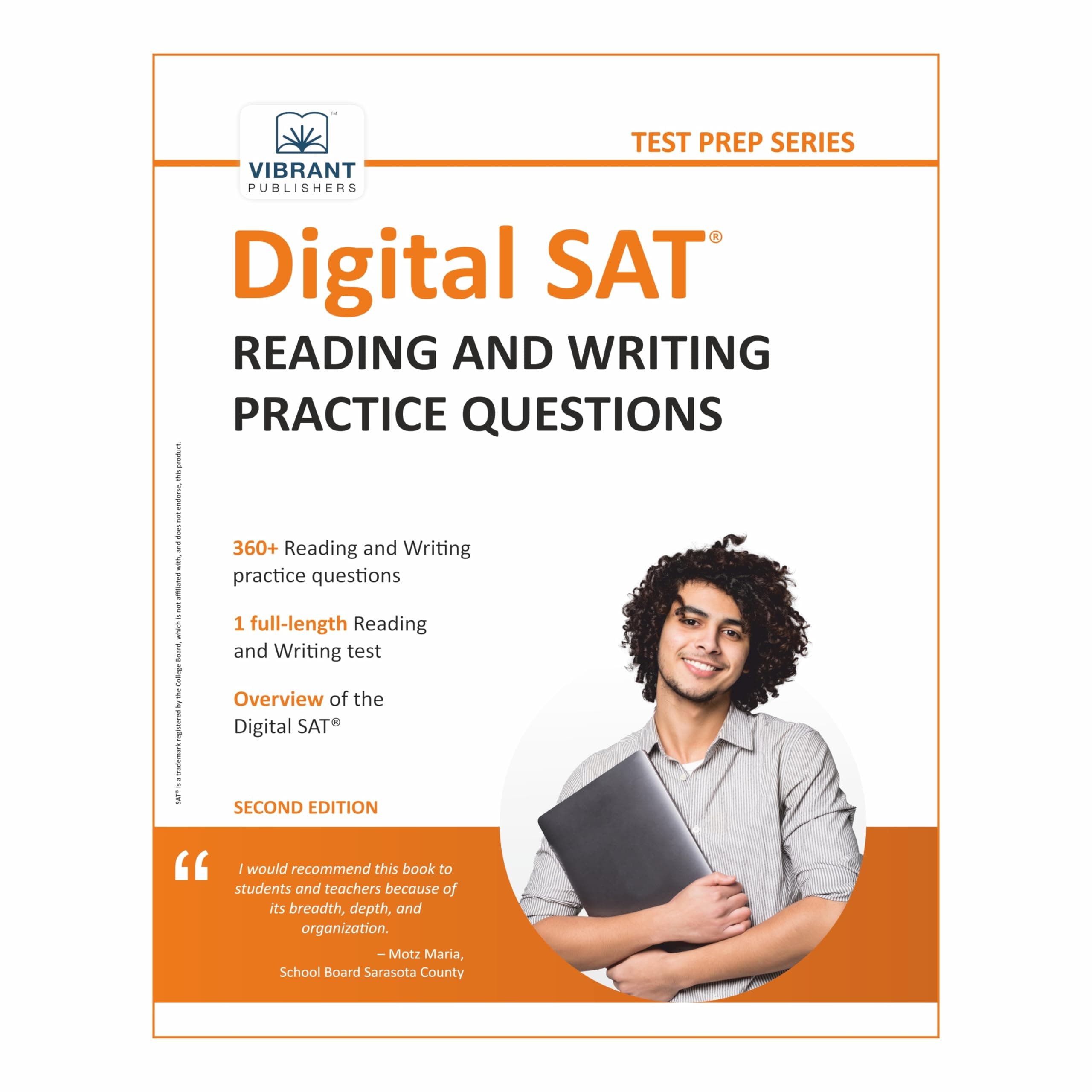 Digital SAT Reading and Writing Practice Questions (Test Prep Series)