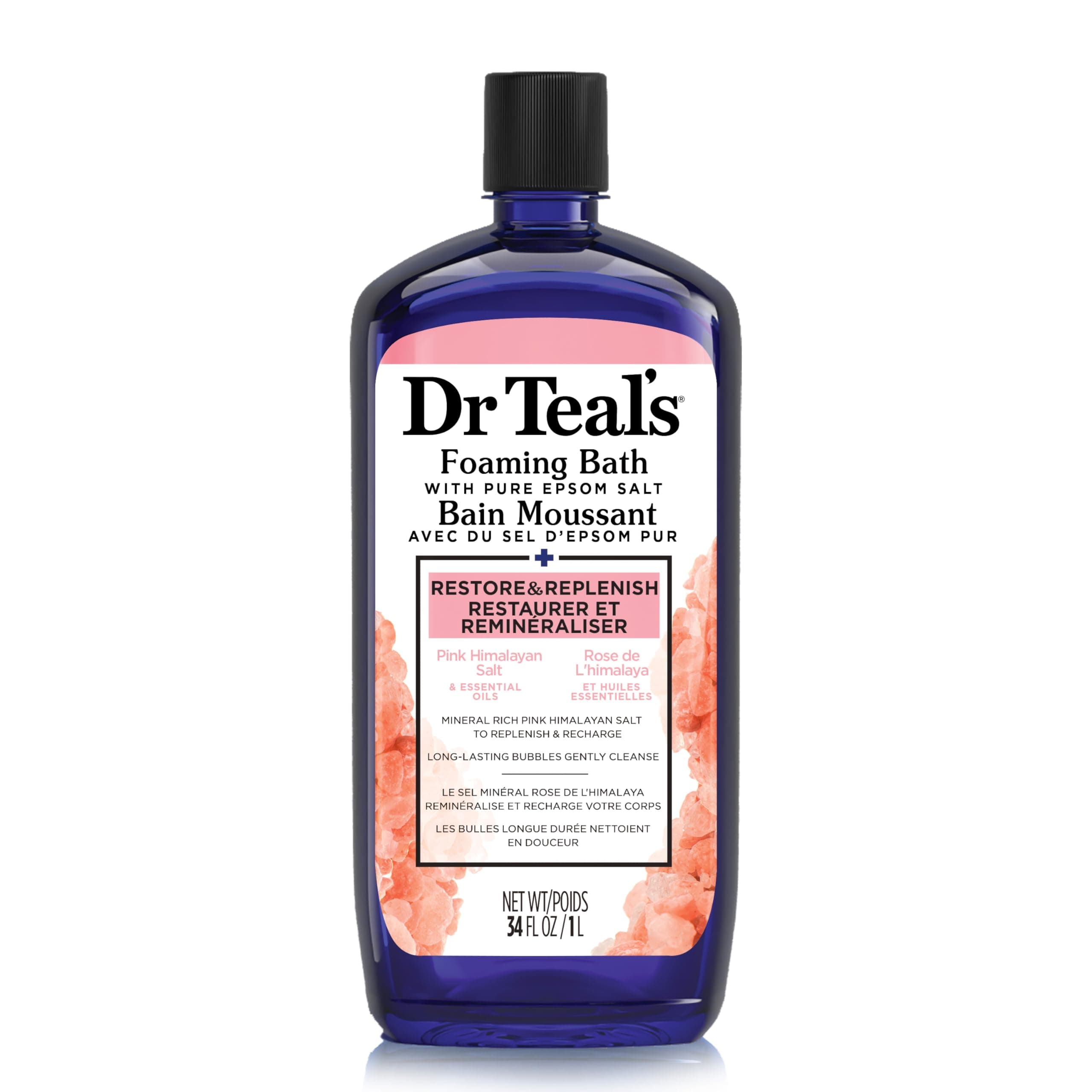 Dr Teal's Foaming Bath Pink Himalayan, 1000ML