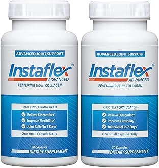 Instaflex Advanced Joint Support Nutritional Supplement Capsule with Doctor Formulated Joint Relief Supplement, Featuring UC-II Collagen & 5 Other Joint Discomfort Fighting Ingredients, 60 Ct