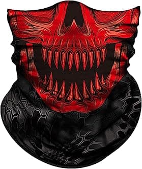 Obacle Bandana Face Mask Neck Gaiter Tube Mask Men Women for Sun Dust Protection