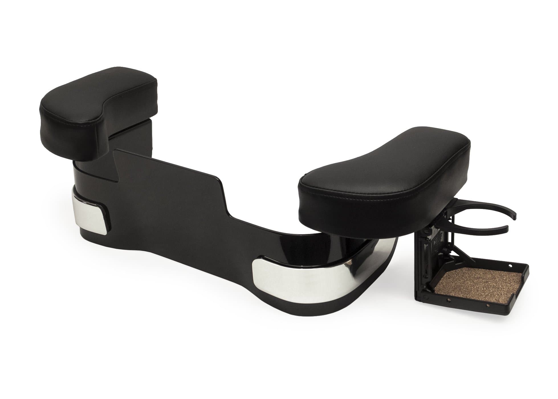 Universal 15" Motorcycle Armrest with Cup Holder