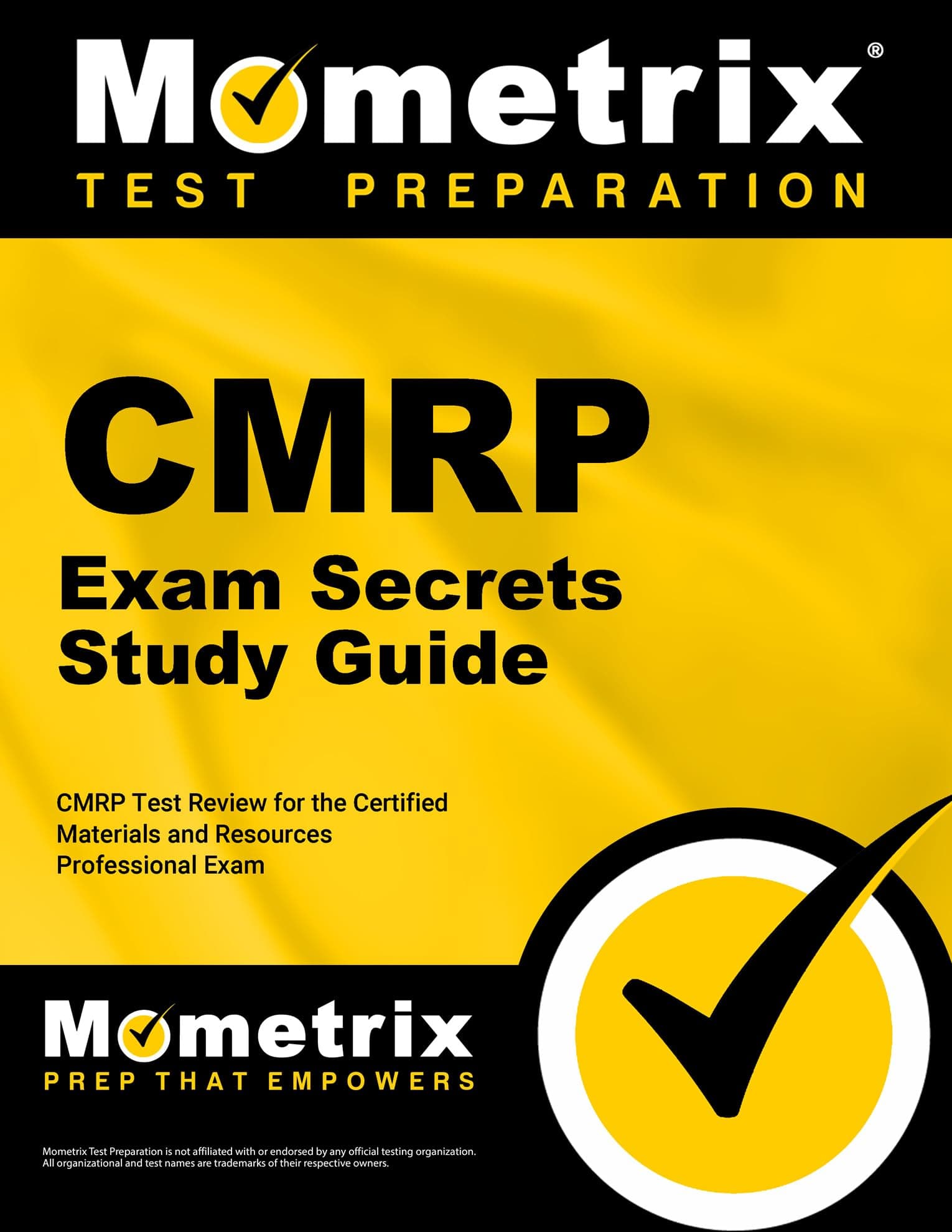 Mometrix Media LLC Cmrp Exam Secrets Study Guide: Cmrp Test Review for the Certified Materials & Resources Professional Examination
