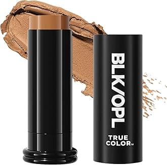 BLK/OPL Skin Perfecting Foundation Stick, SPF 15 Buildable & Blendable Face Foundation Makeup with Matte Finish - Full Coverage, Color Correcting & Sculpting - Hypoallergenic (Truly Topaz)