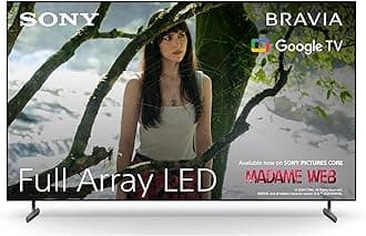 Sony BRAVIA, KD-75X85L, 75 Inch, Full Array LED, Smart TV, 4K HDR, Google TV, ECO PACK, BRAVIA CORE, Seamless Edge Design