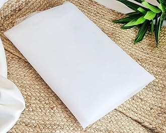 SATYAM KRAFT 10 Meter Multipurpose Net Fabric Soft Cloth Roll | Wedding, Valentine & Party Decoration Items, Birthday, Anniversary | Stage, Tent, Backdrop, Mandap Festive, Event Decor Net (White)