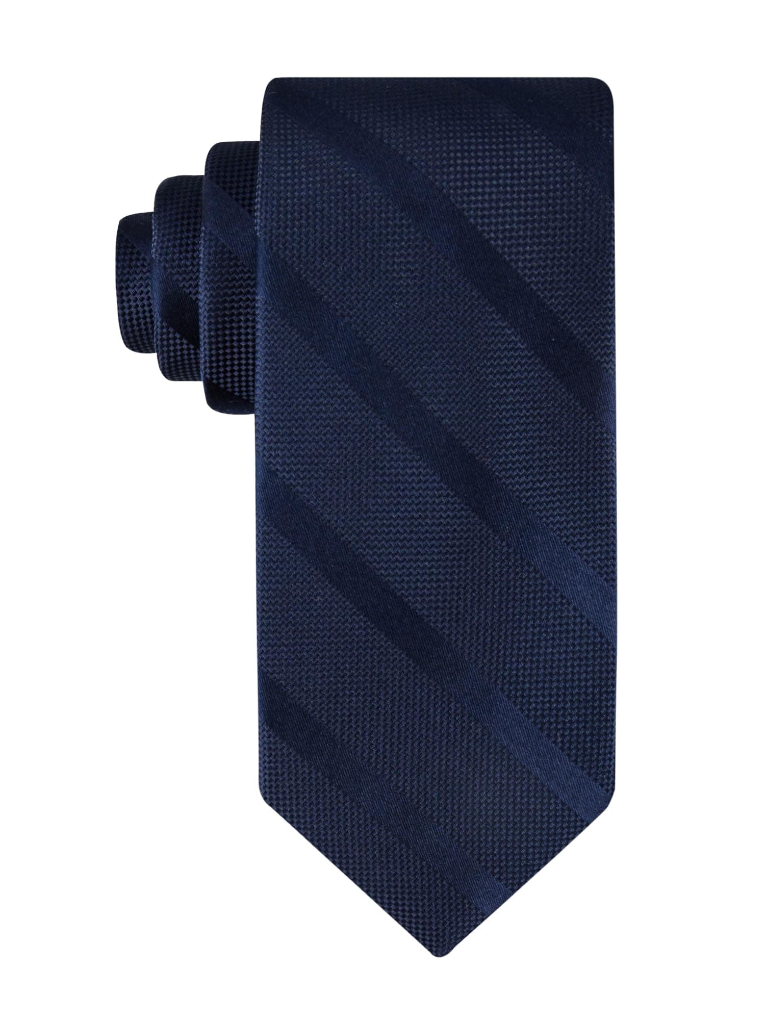Tommy Hilfiger Men's Classic Textured Tonal Stripe Tie