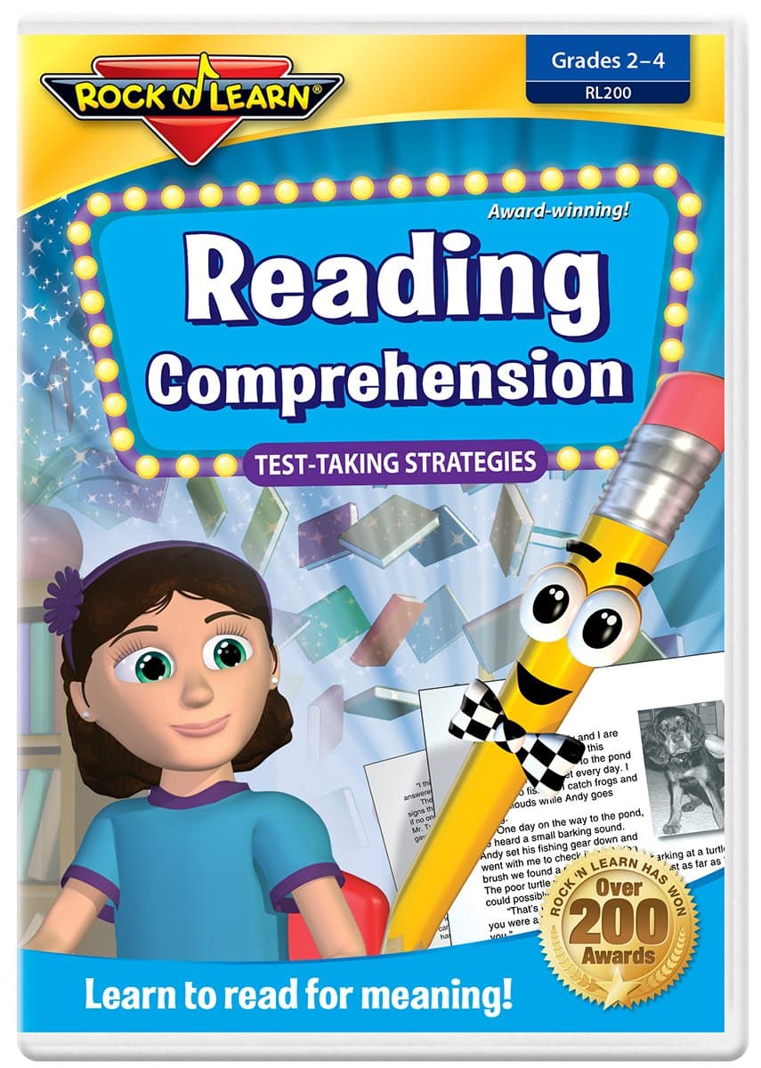 Reading Comprehension DVD by Rock 'N Learn