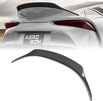 AeroBon Real Carbon Fiber Trunk Spoiler Compatible with 2020-2026 Toyota GR Supra A90 A91 Rear Spoiler (OE Style)
