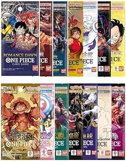 One Piece Cards Pack Bundle: Ideal for One Piece Trading Cards Enthusiasts, Anime Fans, Card Collectors, Comprehensive One Piece Card Collection by TraderzTCG (6 Pack Bundle)