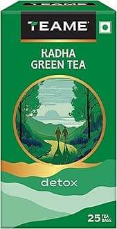 TE-A-ME Cleanse Kadha Green Tea Bags 25 Pcs | Green Tea - Cleanse Kadha | 63 Gm