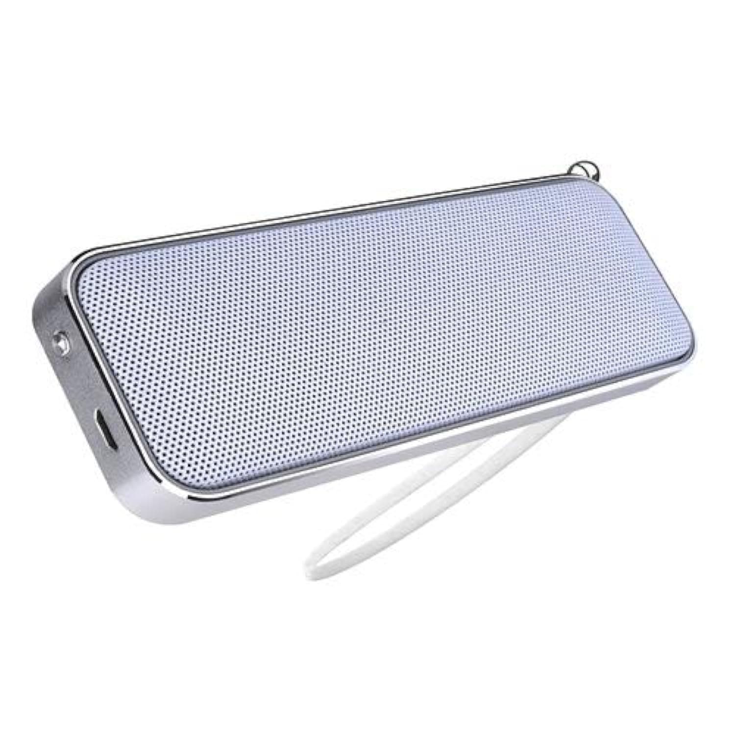 Ultra Slim Rectangular Bluetooth Speaker (White, ST150)