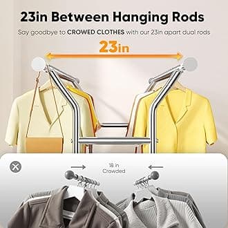 HOKEEPER Heavy Duty Clothes Rack