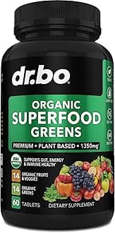 Organic Superfood Greens & Fruit Supplements