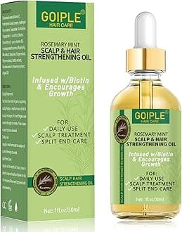 WOZUTUNT Rosemary Oil, 1 FL OZ - Natural Hair Growth Oil With Essential Oils, Nourishing Treatment for Split Ends, Dry Scalp, Hair Loss - Women's Hair Care