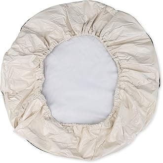Camco 45359 Vinyl Spare Tire Cover (21-1/2 inches, off-white)