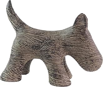 Hymmah Hippo Home Decor Statue Rustic Home Decorations for Living Room, Boho Sculpture Resin Animal Collectible Figurines for Indoor Decor