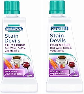 Dr Beckmann Stain Devils Tea, Red Wine, Fruit & Juice Stain Remover (2 x 50g)