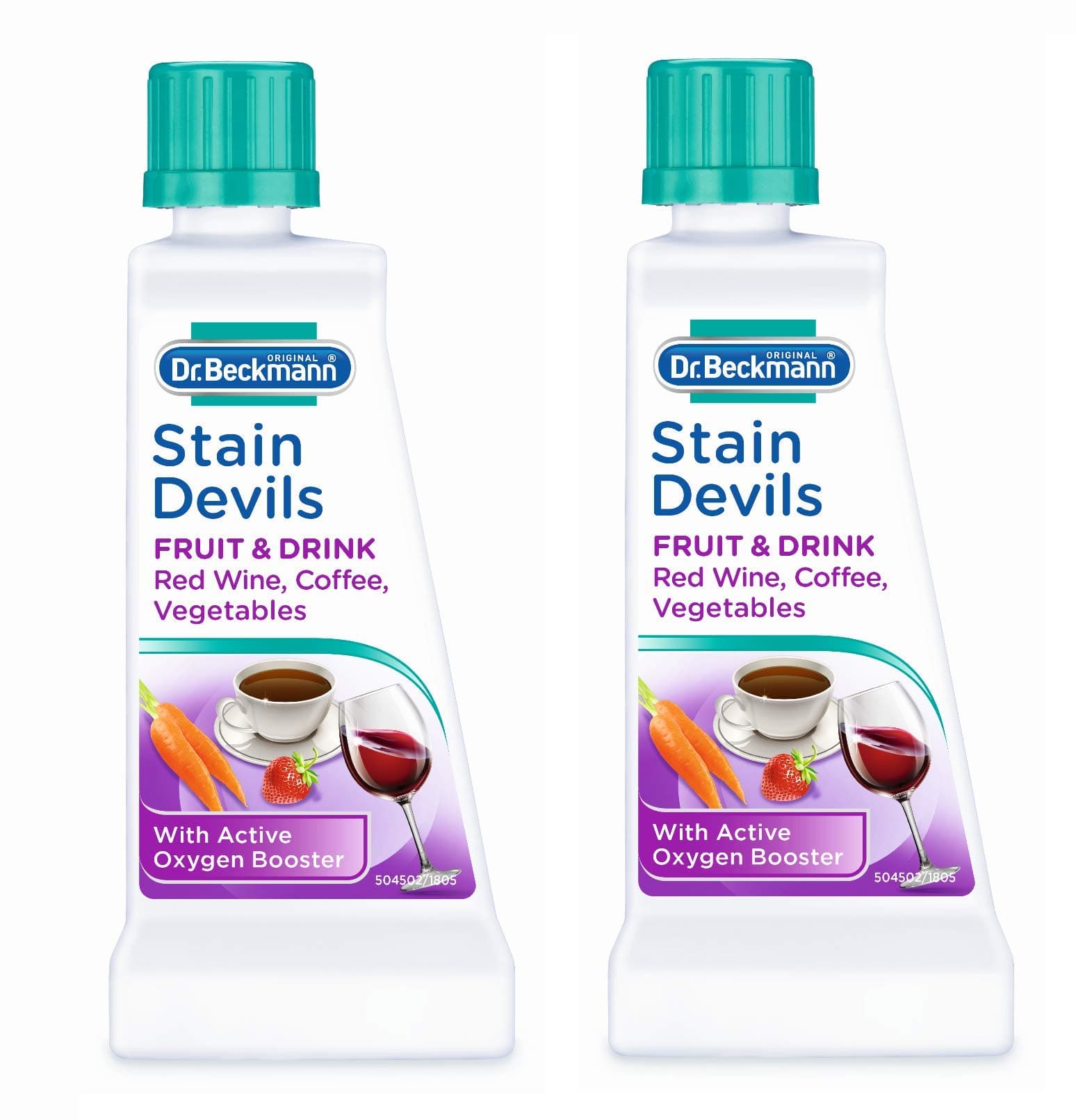 Dr Beckmann Stain Devils Tea, Red Wine, Fruit & Juice Stain Remover (2 x 50g)