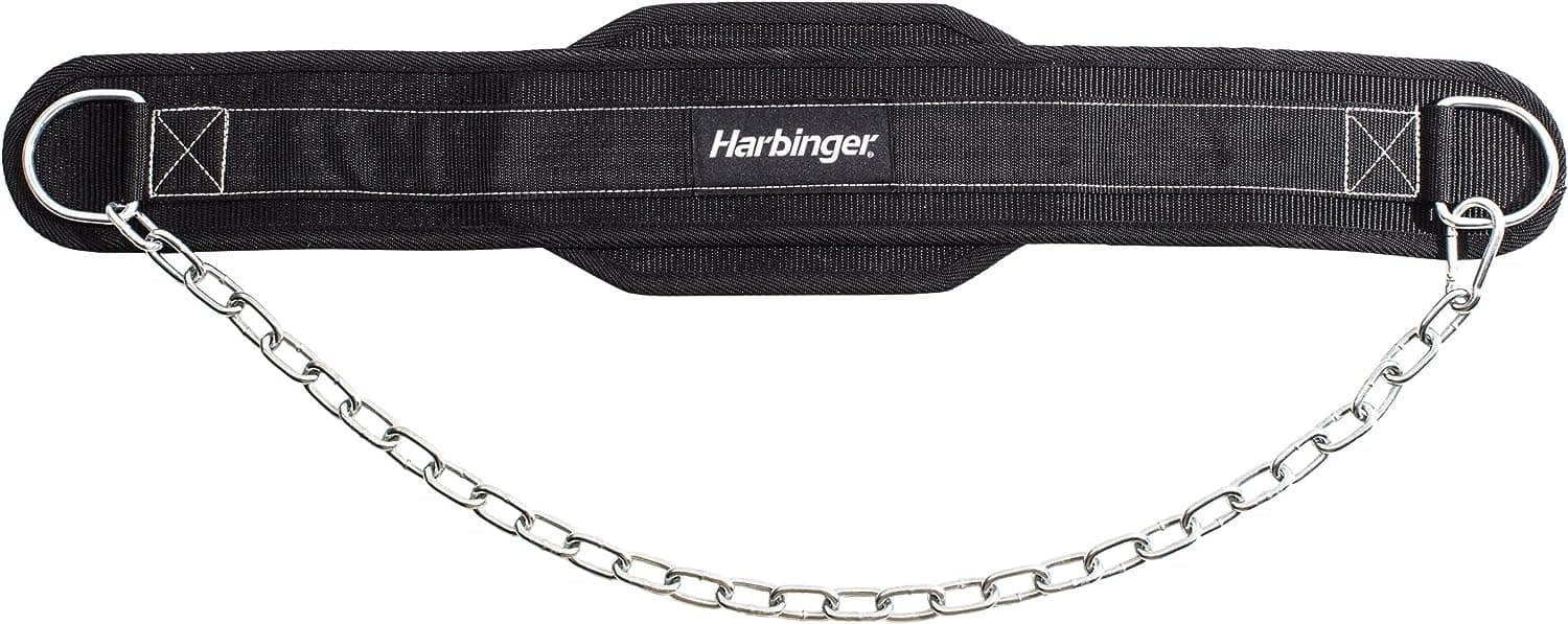 Harbinger Polypropylene Dip Belt with Steel Chain