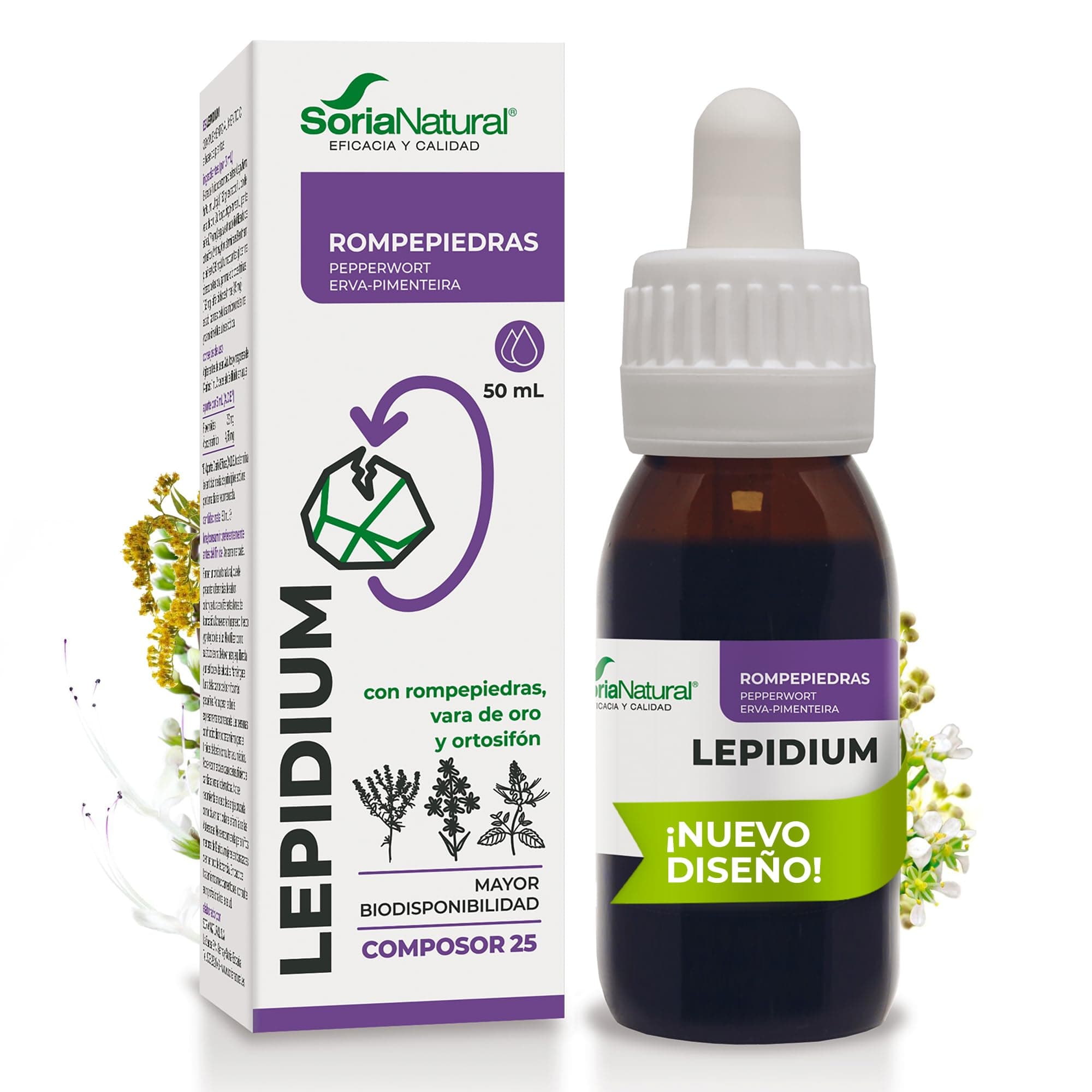 Soria Natural Composor 25 Lepidium Complex 50ml