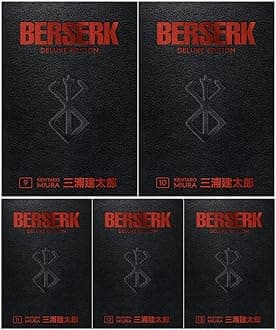 Berserk Deluxe Edition NEW Collection 5 Books SET (Volume 9 - Volume 13) Hardcover – 4 May 2023