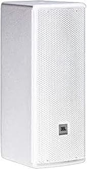 JBL Professional AC25-WH Ultra-Compact 2-Way Loudspeaker with Dual 5.25-Inch Drivers, White