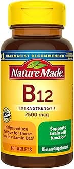 Nature Made Vitamin B12, 2500 mcg, 200 Count