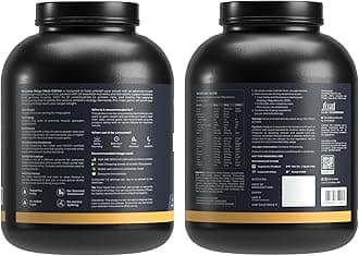Nutrabay Gold Mega Mass Gainer Powder - 2kg, Vanilla Ice Cream | 100% Veg | 40.8g Protein, 123g Carbs, 711 Calories | Muscle Building & Weight Gainer Supplement for Men & Women