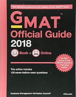 GMAT Official Guide 2018: Book + Online: Book + Online (with Online Question Bank and Exclusive Video)