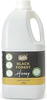 Black Forest Honey | Organic Honey Raw Unprocessed Forest Honey | 100% Pure Natural Honey | Energy Boost & Immune Support for Adults & Kids | Raw Unpasteurized for Maximum Potency 3 kg Value Pack