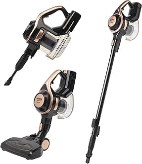 Beldray Airgility Max: Cordless Rose Gold Vacuum for Effortless Cleaning and Suitable for carpets, hard floors, upholstery, and more