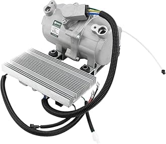 - ELECTRIC AUTOMOTIVE AC AIR CONDITIONING COMPRESSOR UNIVERSAL APLICATION FITS CAR, HD-TRUCK & VANS - 12V