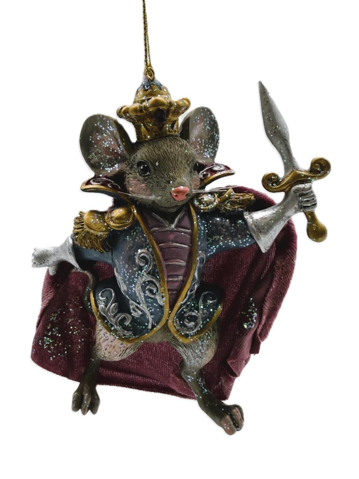 Kurt S. Adler Nutcracker Suite Mouse King Christmas Ornament E0426M