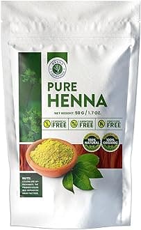 100% Pure Hair Color, Red/Brown Powder | 50 Grams / 1.76 Ounces