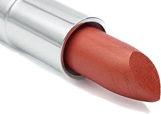 Orange Sunset Shimmering Red Orange Metallic Frosted Lipstick Color Moisturizing Paraben Free, No Animal Testing & Cruelty Free Lip Makeup Color