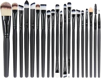 20 Pieces Makeup Brush Set Professional Face Eye Shadow Eyeliner Foundation Blush Lip Makeup Brushes Powder Liquid Cream Cosmetics Blending Brush Tool