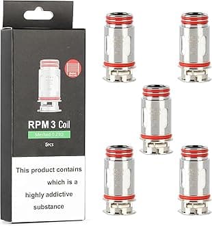 for SMOK RPM5 5 Coil RPM3 RPM 3 Nord 5 Coils RPM85 100 Pod Coils 0.23 ohm Pack of 5