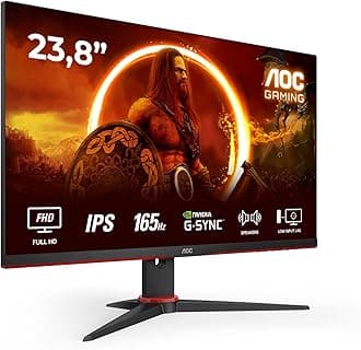 AOC 24" Gaming Monitor 1920x1080 IPS 165Hz Freesync Wall Mount