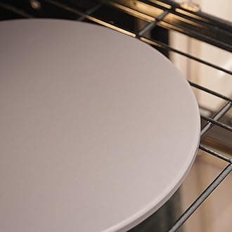 Old Stone Pizza Kitchen Glazed Round Pizza Stone for Oven and Grill, 14 inch