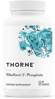 Riboflavin 5'-Phosphate - Bioactive, Tissue Ready Form of Vitamin B2 for Methylation Support* - Vitamin B2 Supplement - Third-Party Certified - Gluten, Dairy & Soy-Free - 60 Capsules