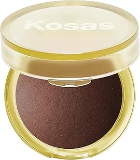 - Sun Show Glowy Warmth Baked Bronzer - Contouring Powder for Cheekbones, Nose & Jawline - Enriched with Concentrated Fatty Acids - Talc-Free, Vegan & Hypoallergenic - Tropic