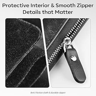 Manicure Kit, FAMILIFE Professional Manicure Set Nail Kit, 11 in 1 Stainless Steel Nail Clippers Set, with Portable Black Leather Travel Case Luxury Gifts for Him