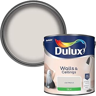 Silk Emulsion Paint For Walls And Ceilings - Just Walnut 2.5 Litres