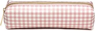 Pukka Pad, Carpe Diem, Slim Pencil Case, Ballerina Pink Check, Sky Blue Inside Lining