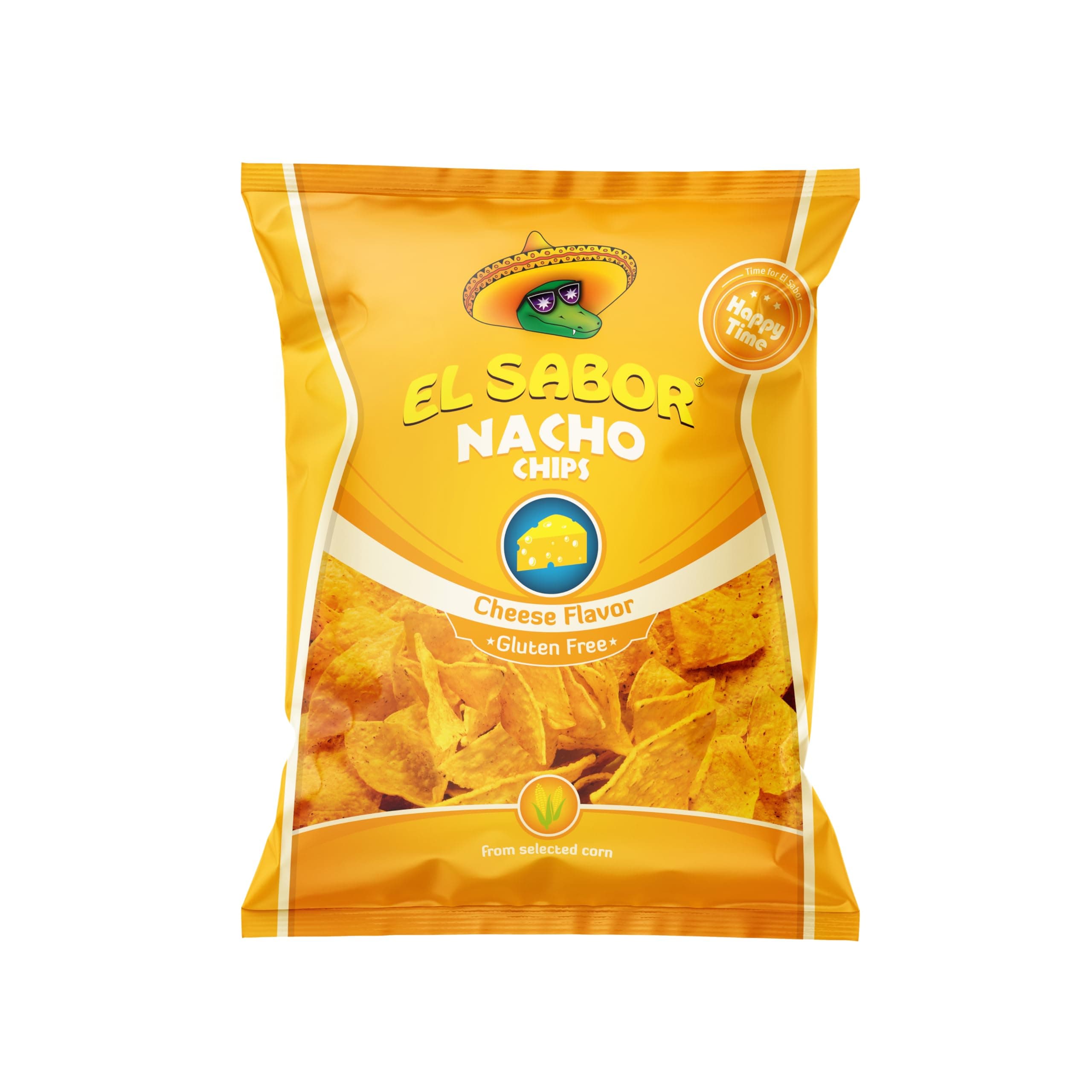 El Sabor Cheese Nachos Chips 100 g