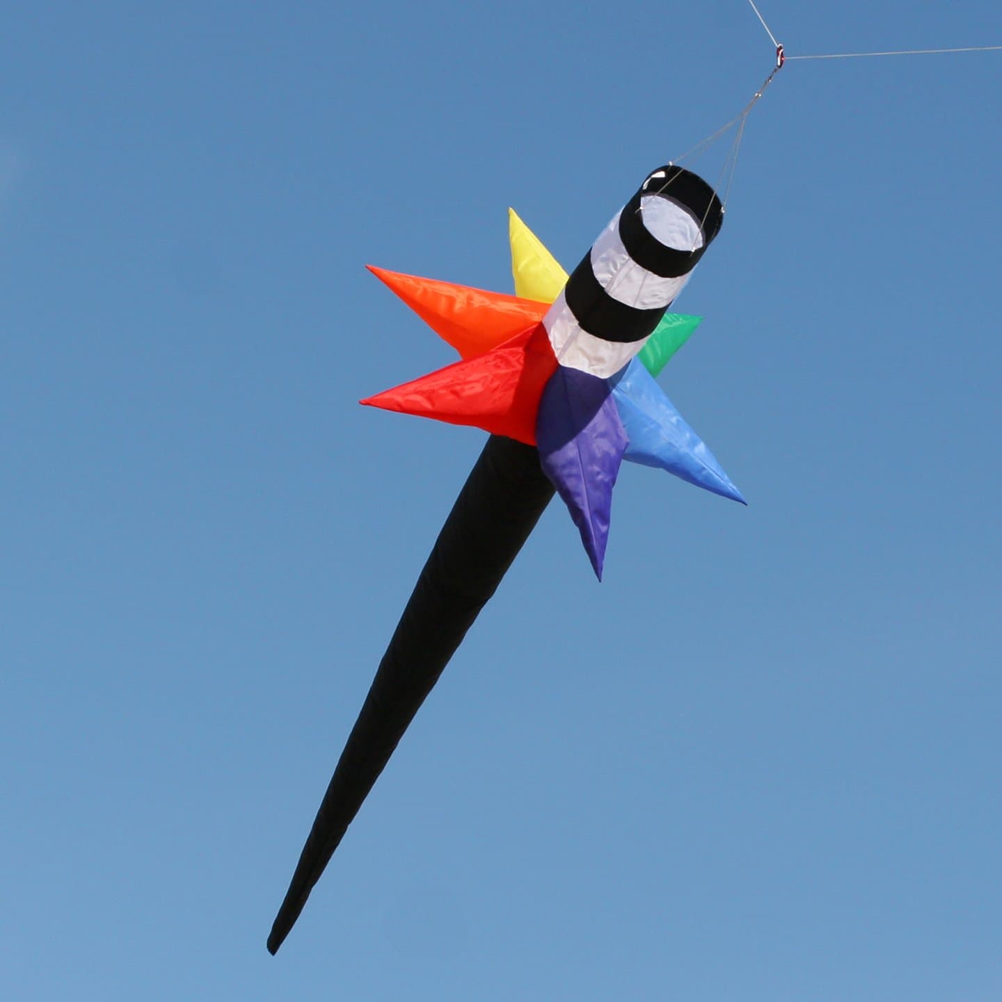 8' Rainbow Star Tube Line Laundry