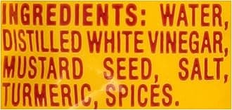 Heinz Mustard, 500 Count